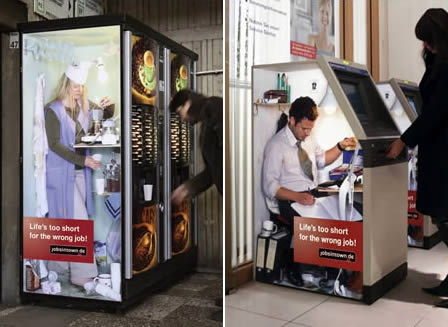 Un'agenzia di collocamento ha lanciato una campagna decisamente divertente sull'opportunità di lasciare i lavori noiosi e ripetitivi, per mettersi alla ricerca di opportunità più valide.