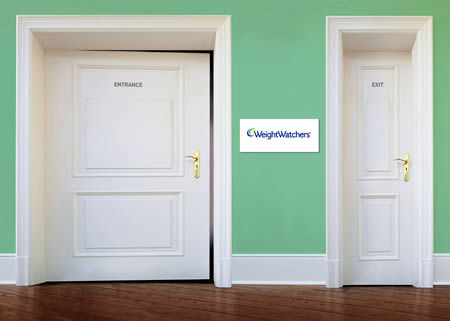 Le porte di ingresso e di uscita rendono bene quello che è il servizio offerto da questo centro di dimagrimento...