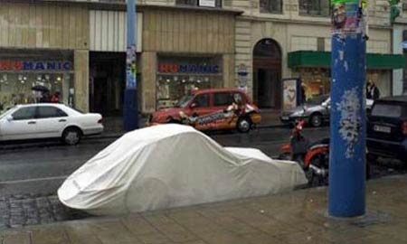 tenda a forma di auto 1