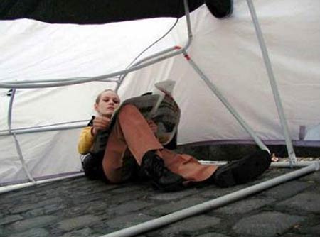 tenda a forma di auto 3