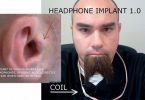 rich lee si è fatto impiantarte un auricolare nell orecchio