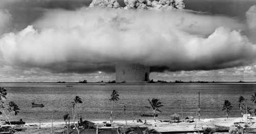 il test di una bomba nucleare