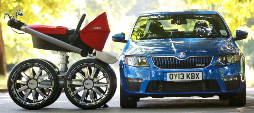 la carrozzina da uomo progettata da skoda
