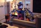uno dei camerieri robot del bar tedesco