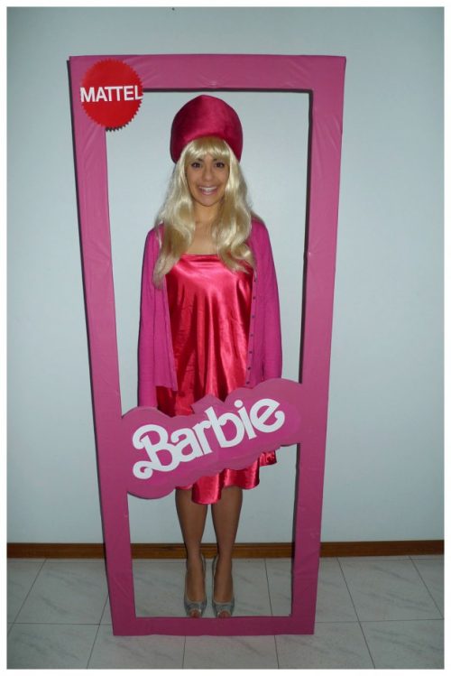 mary saba vestita da barbie