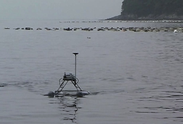 uno dei robot antimedusa sviluppati in corea - da spectrum.ieee.org