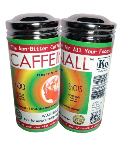 caffeinall è una polvere alla caffeina insapore