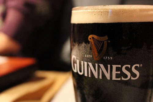 un bicchiere di guinness - da wikipedia