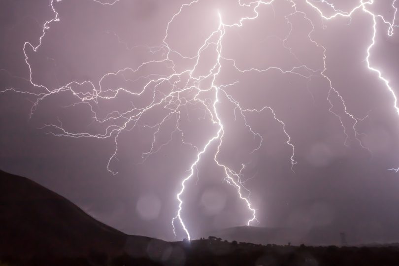 no il problema non è se si viene colpiti lì da un fulmine