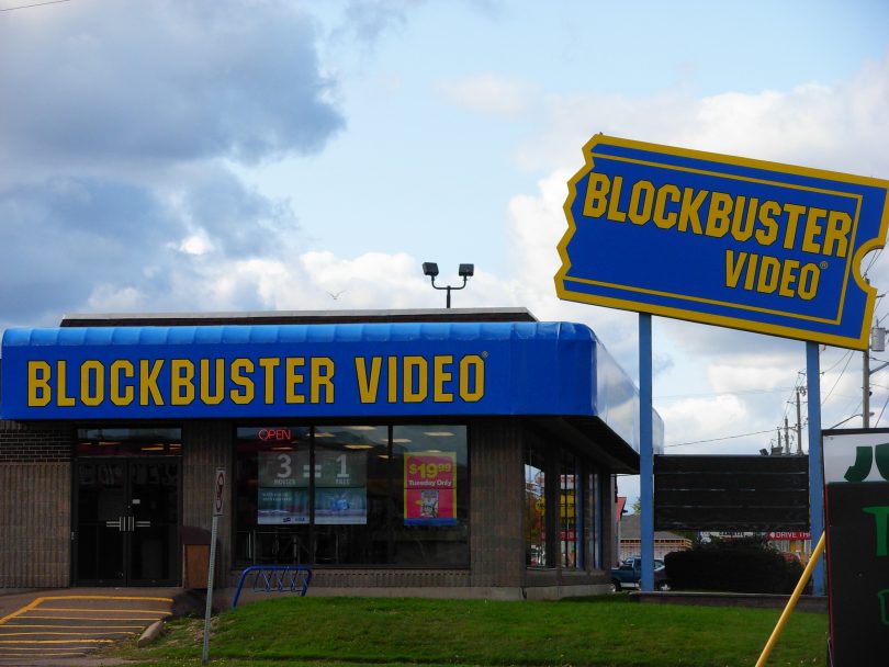 un blockbuster in canada qualche anno fa - foto di Stu pendousmat